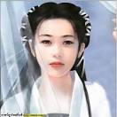 ภาพวาด สาวงามในชุดจีนโบราณ : อาหาร