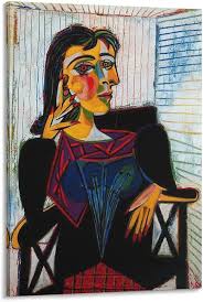 Image result for Pablo Picasso, Portrait of Dora Maar
