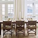 Elegant Dining Room Table at the Beach < Beach House Dining Rooms ...