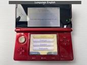 Nintendo 3DS / 3DS XL LL Region Free Console Bundle Red Blue Pink ...
