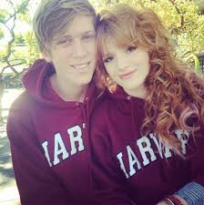 Tristan Klier Brought Bella Thorne Soup February 6, 2013 - Dis411 ... - bella-thorne-tristan-klier-harvard-sweatshirts-jan-2013