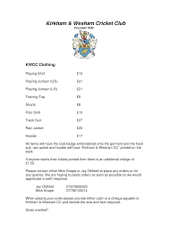 Image result for Kirkham & Wesham Cricket Club