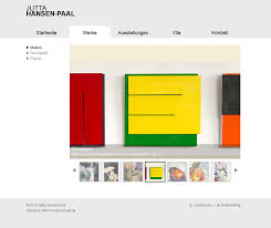 Webseite für Jutta Hansen-Paal / medienmaler.de // Webdesign ... - 121016_hansenpaal