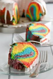 Image result for rainbow cake
