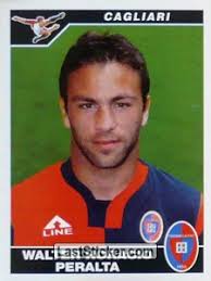 Walter Horacio Peralta (Cagliari). 90. Panini Calciatori 2004-2005 - 90