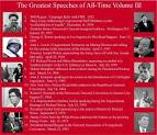 The Greatest Speeches of All Time VolIII   DVD