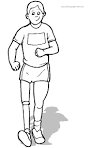 Athletes with Disabilities coloring page