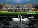 Find The Person Who Will Love You Because Of Your....
