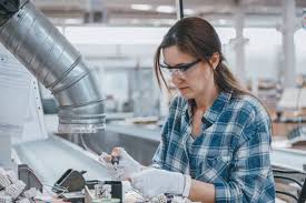 Image result for woman soldering