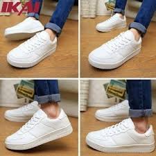 XME020 Pure White Fashion Men Sneakers Casual Men Shoes Best ...