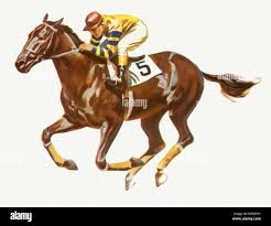 Image result for Art Prints of Horses and Jockeys from 1700's to 1900's