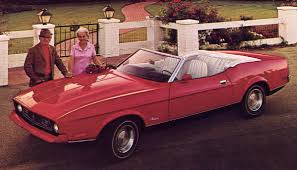 Image result for Bright Red 1972 Mustang