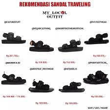 Image result for sendal unik di bandung