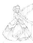 Barbie Princess coloring page