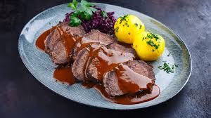 Image result for sauerbraten semmelknödel