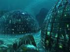 New Atlantis 2050 AD, Alan T Horwell, SciFi Fantasy Art