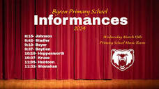Byron Primary School Informance (3/13/24) - YouTube