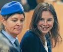 Different look: Amanda Knox