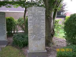 Grab von Theodor Baars (-1914-1918), Friedhof Carolinensiel - cs010