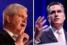 Conservative Gingrich Establishment Romney Neck In Neck in
