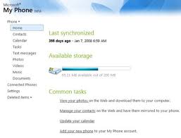 Image result for windows mobile 6.0 today screen