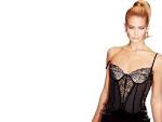 Valeria Mazza In Black Exotic Lingerie Wallpapers | 1024x768