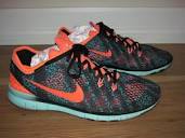 Nike Free TR Fit 5 Black Blue Orange Running Shoes Women's 10M | eBay
