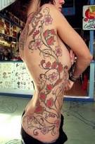 Women Side Body Japanese Cherry