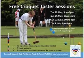 Image result for Fowey Croquet Club