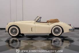 Image result for Old English White 1955 Jaguar