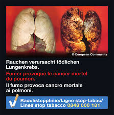 Image result for avertissement paquet de cigarette suisse