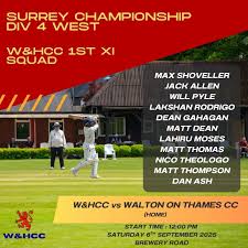 Image result for Woking and Horsell Cricket Club
