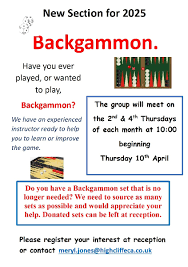 Image result for Huddersfield Backgammon Club