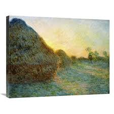 Image result for Monet haystacks
