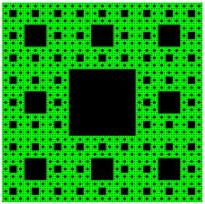 Image result for sierpinski carpet