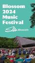 2024 Blossom Music Festival | It's time to Blossom. Check out the ...