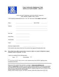 Image result for Open University Badminton Club