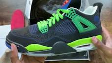 Doernbecher Air Jordan 4 On Foot Review and Sizing Guide - YouTube