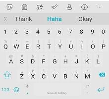 Image result for android keyboard number row