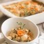 Scandinavian "seafood casserole" recipe from thehealthyfoodie.com