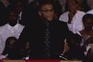 Tyler Perry speaks at Whitney