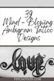 Image result for ambigram