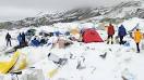 Everest Climbers Are Killed as Nepal Quake Sets Off Avalanche.