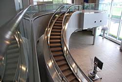 Image result for spiral escalator