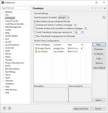 Image result for eclipse preference dialog