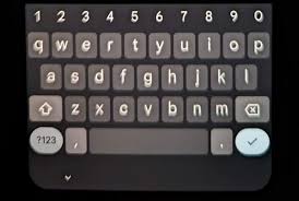 Image result for android keyboard number row