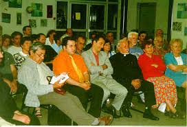 Vue du public : de gauche à droite, le docteur Jean Boyadjian, Noubar Kéchichian, Maire-adjoint de Valence, Alain Maurice, Conseiller général, ... - amirzayan2