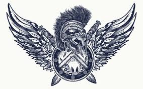Image result for spartan tattoos
