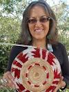 Linda Yamane with OMCA Basket