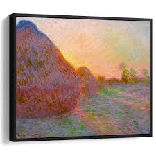 Image result for Monet haystacks